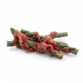 Монопротеинови солети за кучета RECORD PROIN DOG SNACK STICK - с 61% патешко месо и спанак